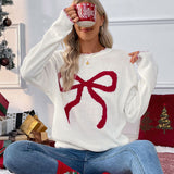 Long Sleeve Crew Neck Valentine's Day Sweater