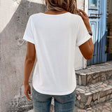 Women T-shirt Summer Short Sleeve Top