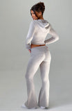 Hooded and Pants Set Women's Two-piece Set