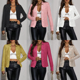 Short jacket casual versatile sequin coat