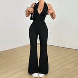 Women's Bodysuit Summer Sports Fitness Jumpsuit