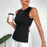 Womens Summer Sleeveless Sexy Back Tank Top