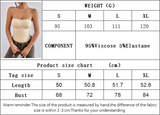 Women's Summer Sexy Knitted Tube Top