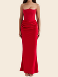 Tubular Sexy Slim Fit Fishtail Dress Women's Evening Dress
