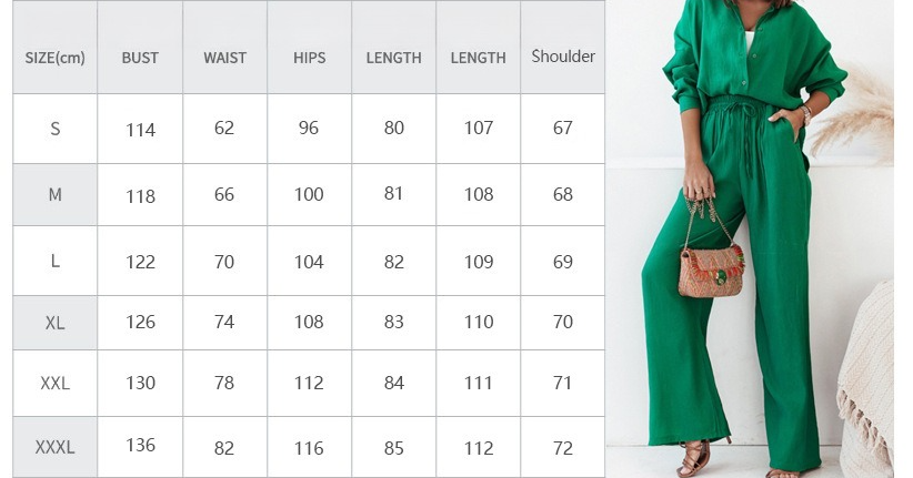 Women's Fashion Loose Shirt and Pants Casual Suit