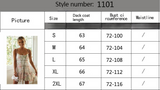 Vacation Sexy Print Suspender Dress Women