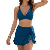 Cross-border Swimsuit Three-piece Swimsuit