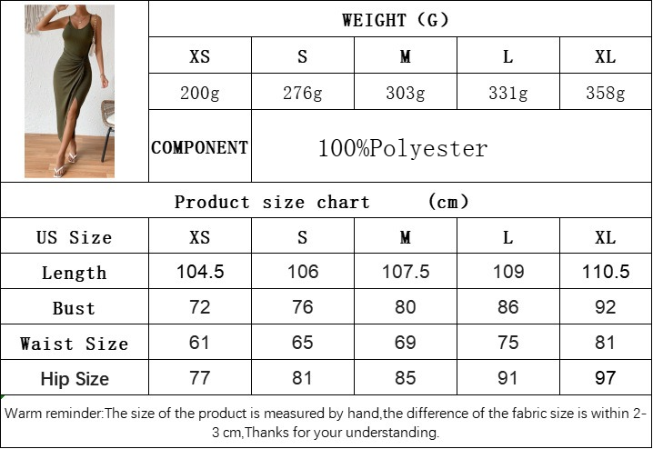 Women's Split Sexy Strap Dress