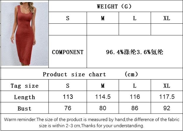 Women Side Split Slim Fit Dress