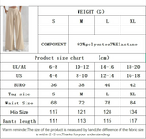 Women Pleated Casual Wide Leg Pants Loose
