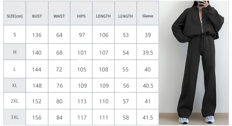Women Sports and Solid Color Zipper Sport Suit