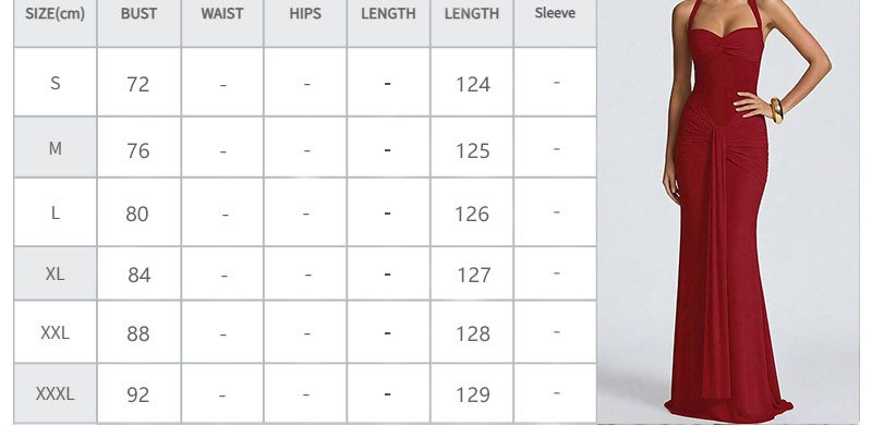 Women's Elegant Neck Solid Color Lace-up Slim Dress