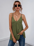 Women's Sexy Vest T-Shirt V-Neck Sleeveless Top