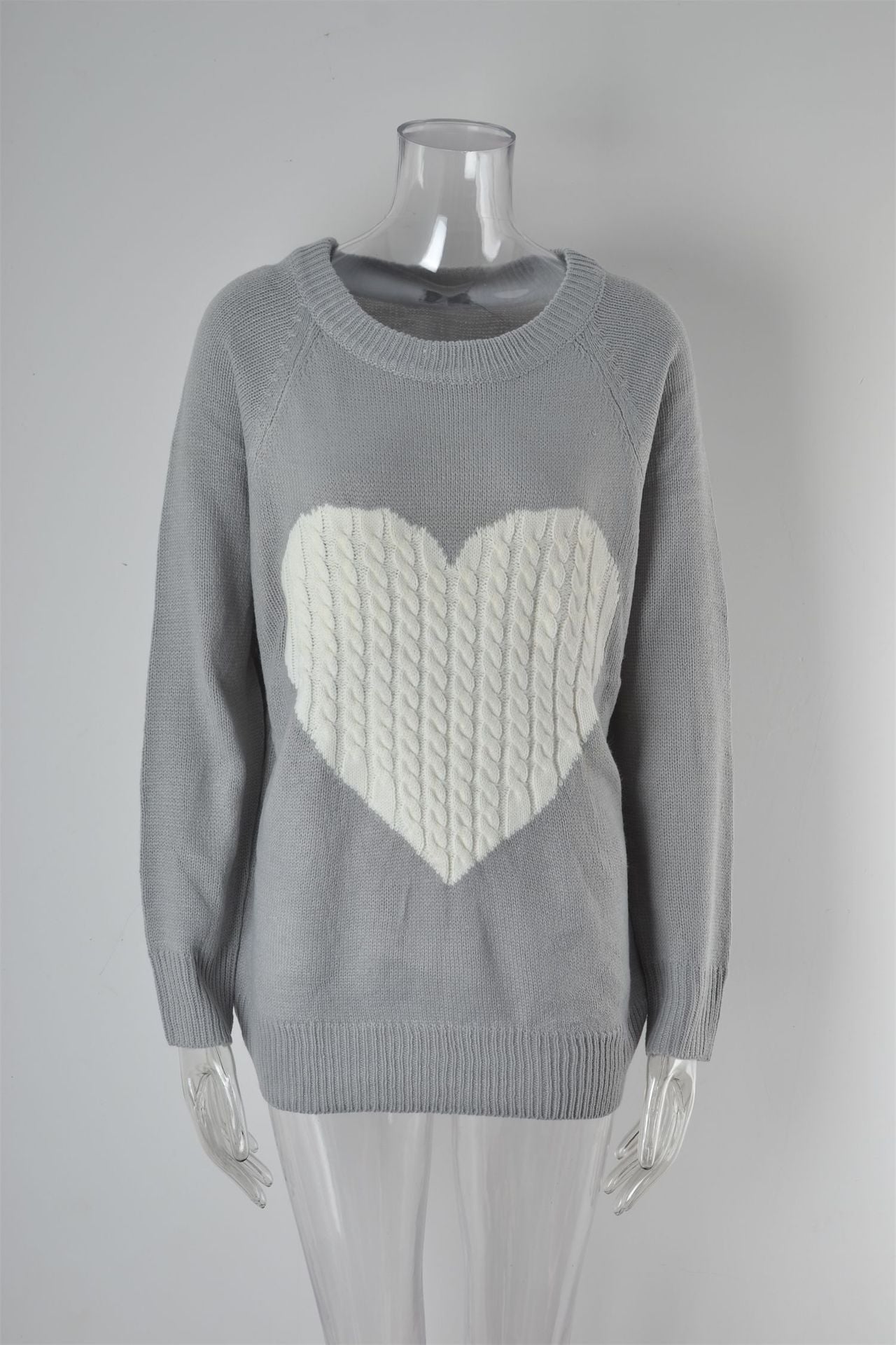 Women's Knitted Sweater Love Fashion Pullover