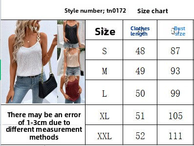Sexy Top Sequin Camisole Women