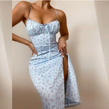 Women Sexy High Waist Sleeveless Dress