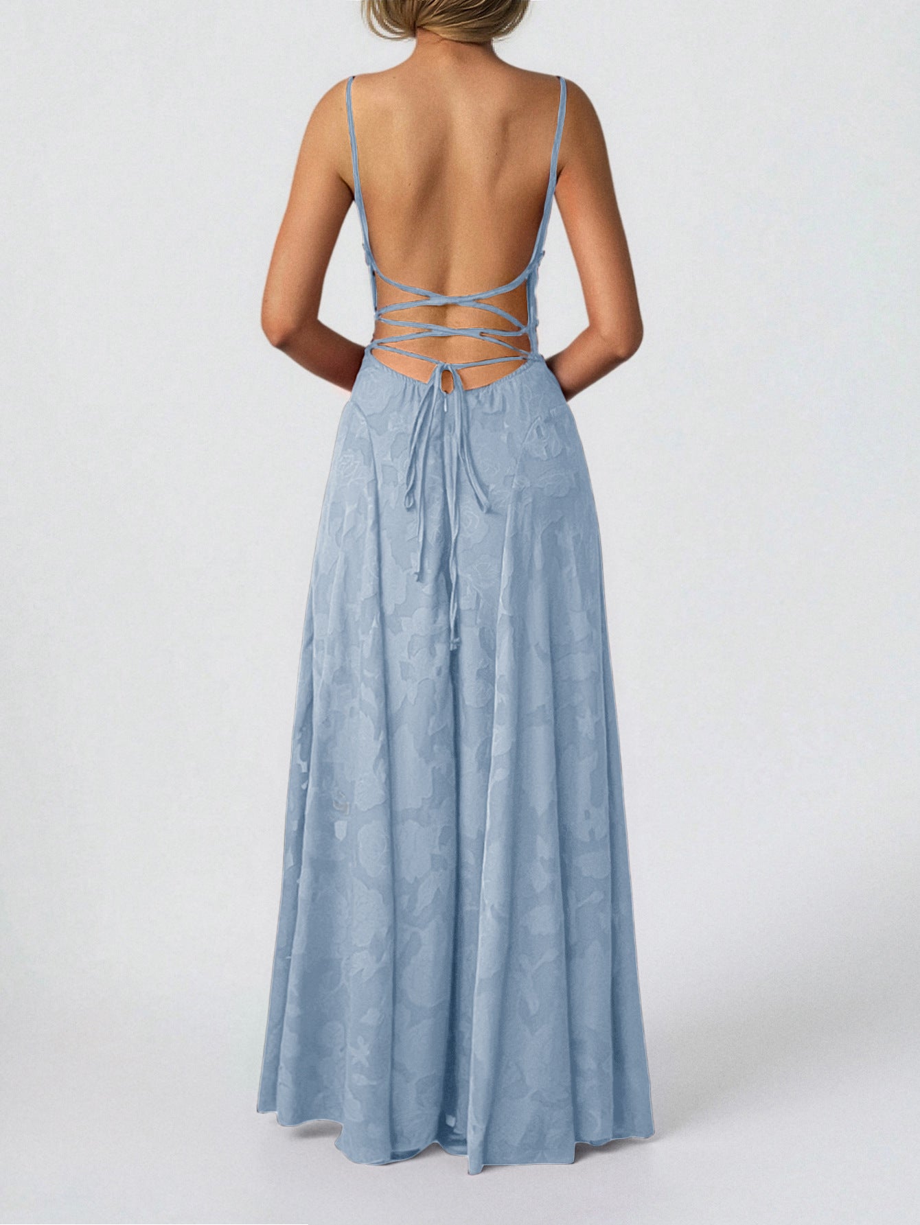Women Elegant Temperament A-Length Skirt Dress