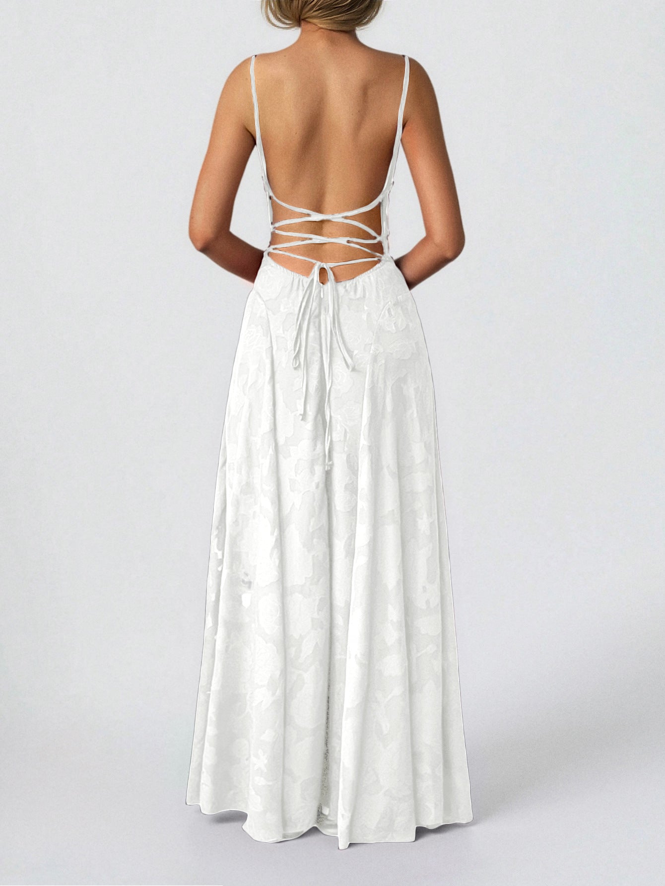 Women Elegant Temperament A-Length Skirt Dress