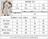 Women Sexy Halter Stand-up Neck Sleeveless Dress