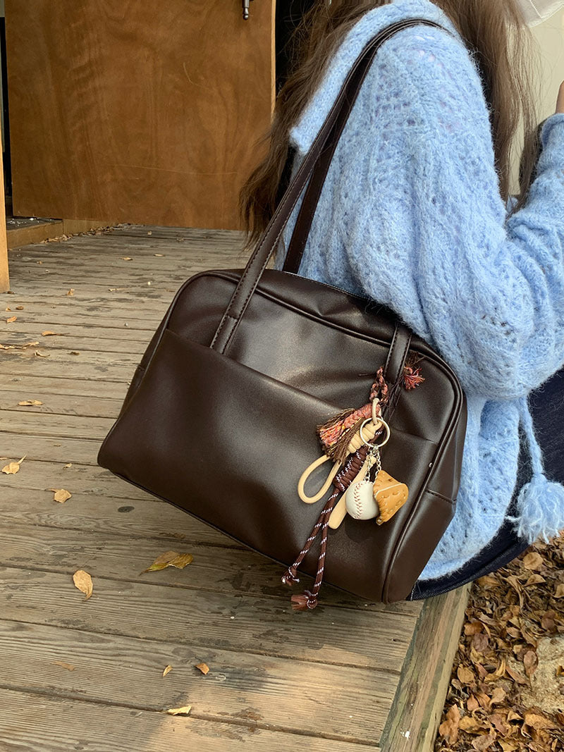 Women Shoulder Bag Vintage Underarm Bag Large Tote
