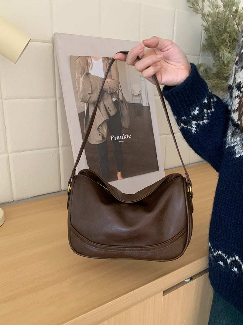 Women Vintage Shoulder Underarm Bag Crossbody Bag