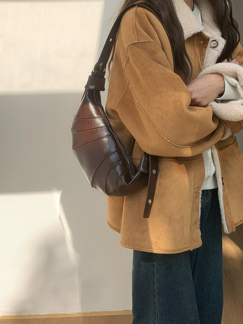 Women Vintage Underarm Bag Crossbody Bag