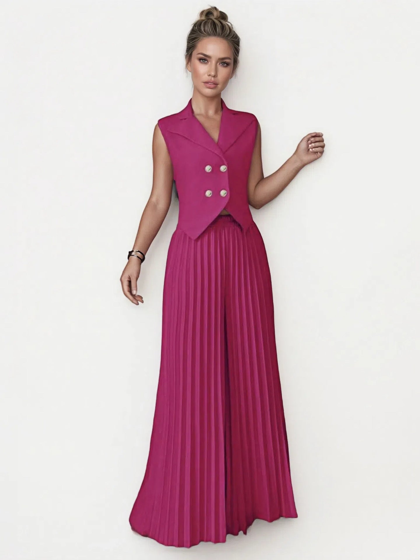 Vest Pants Two-piece Trousers Suit Women