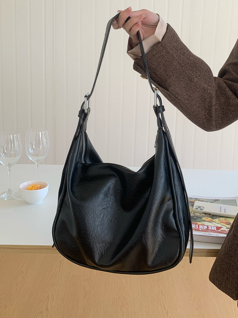 Women Large Capacity Retro Shoulder Bag Tote Bag