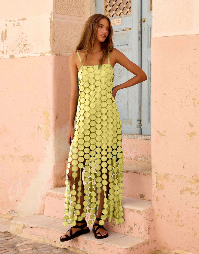 Women's Hollow Fashion Lace Dress Women's Dress