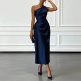 Women Sexy Elegant Off-Shoulder Evening Dress