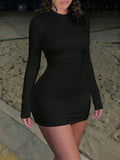 Women's Sexy Skinny Buttocks Dress