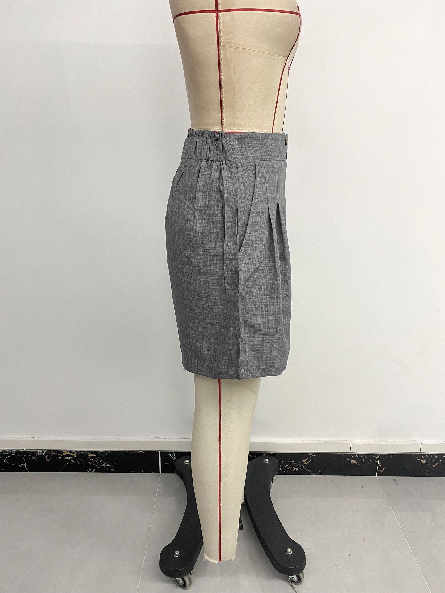 Summer Loose Pants Basic Solid Color Shorts Women
