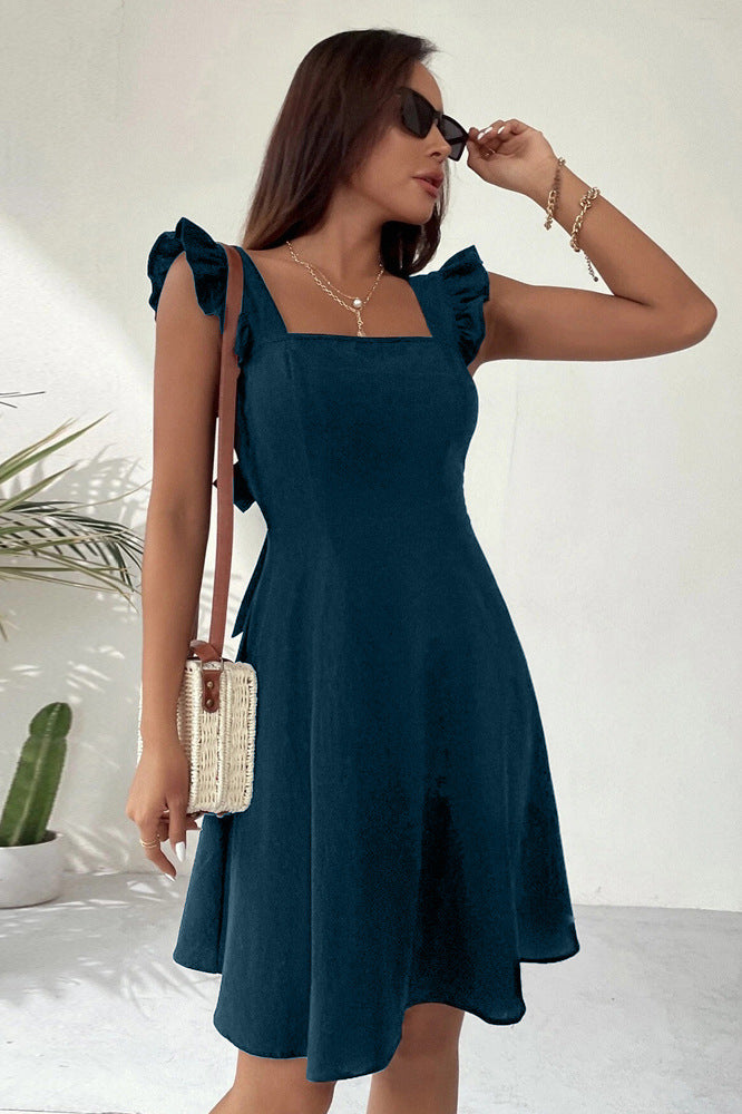 Women's Suspender Short Vacation Beach Dress