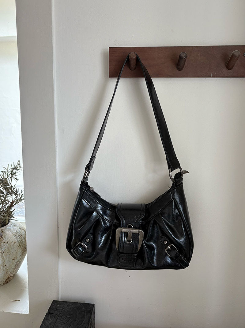 WomenY2K Punk Vintage Underarm Handheld Shoulder Bag