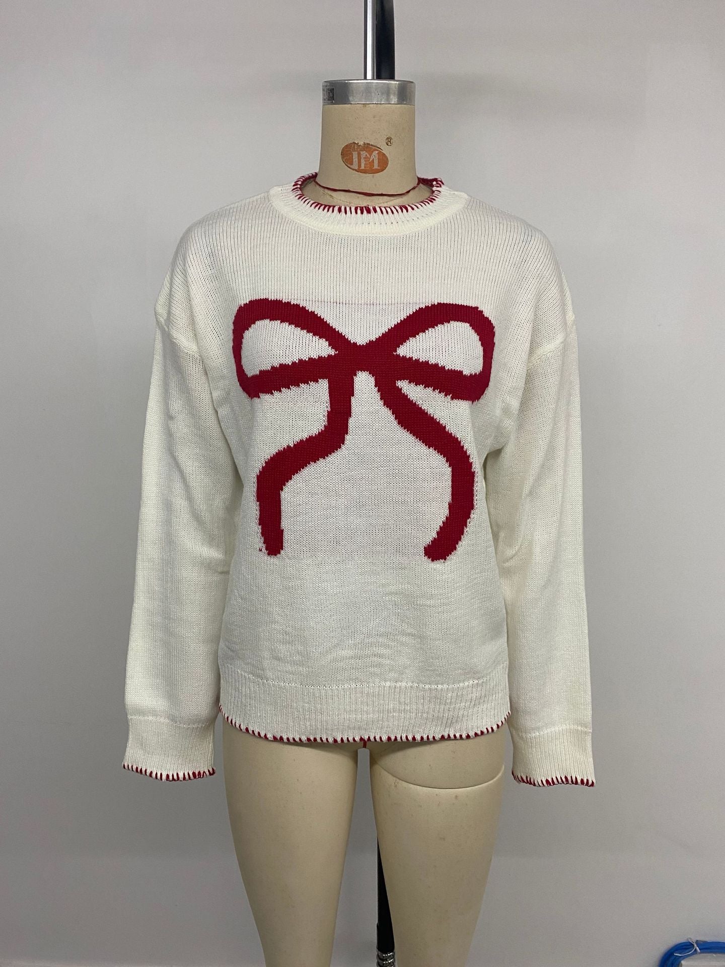 Long Sleeve Crew Neck Valentine's Day Sweater