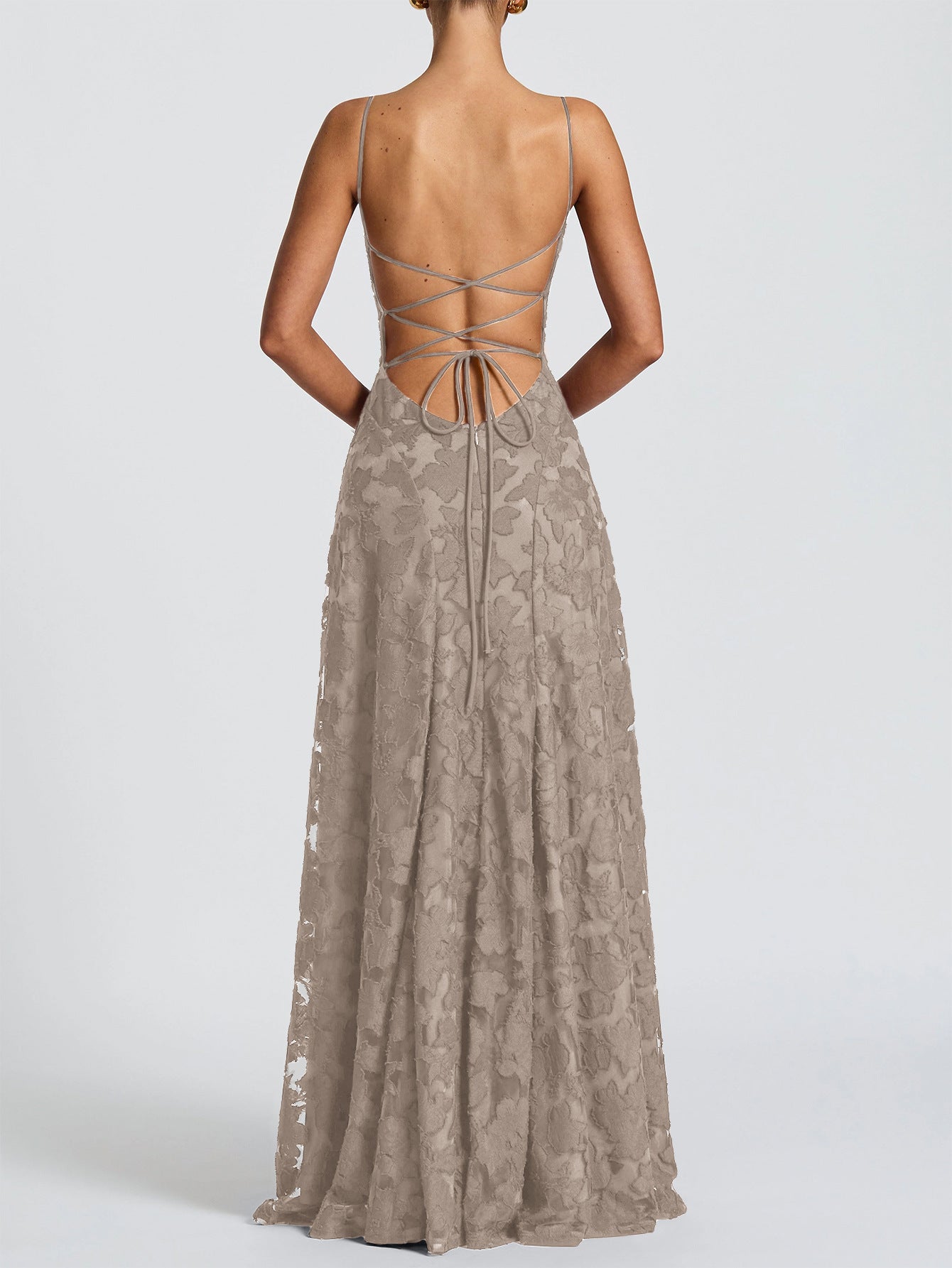 Women Elegant Temperament A-Length Skirt Dress