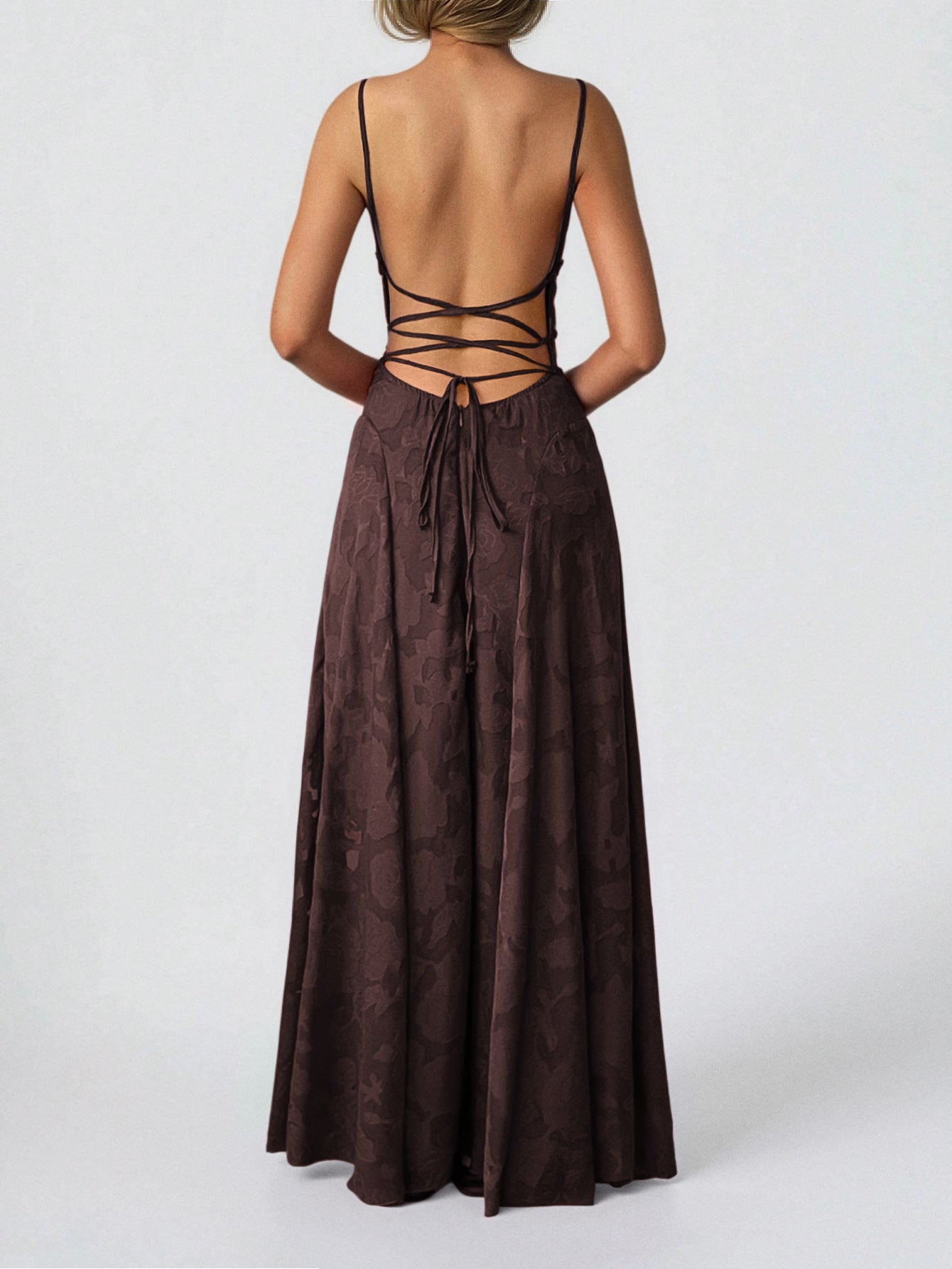 Women Elegant Temperament A-Length Skirt Dress