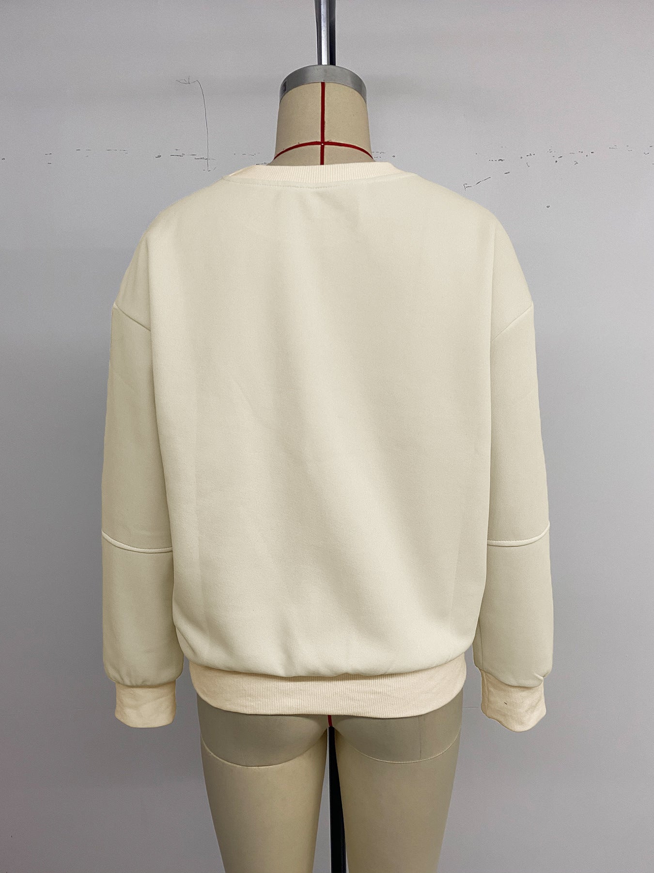 Casual Top Striped Bow Sweater Women