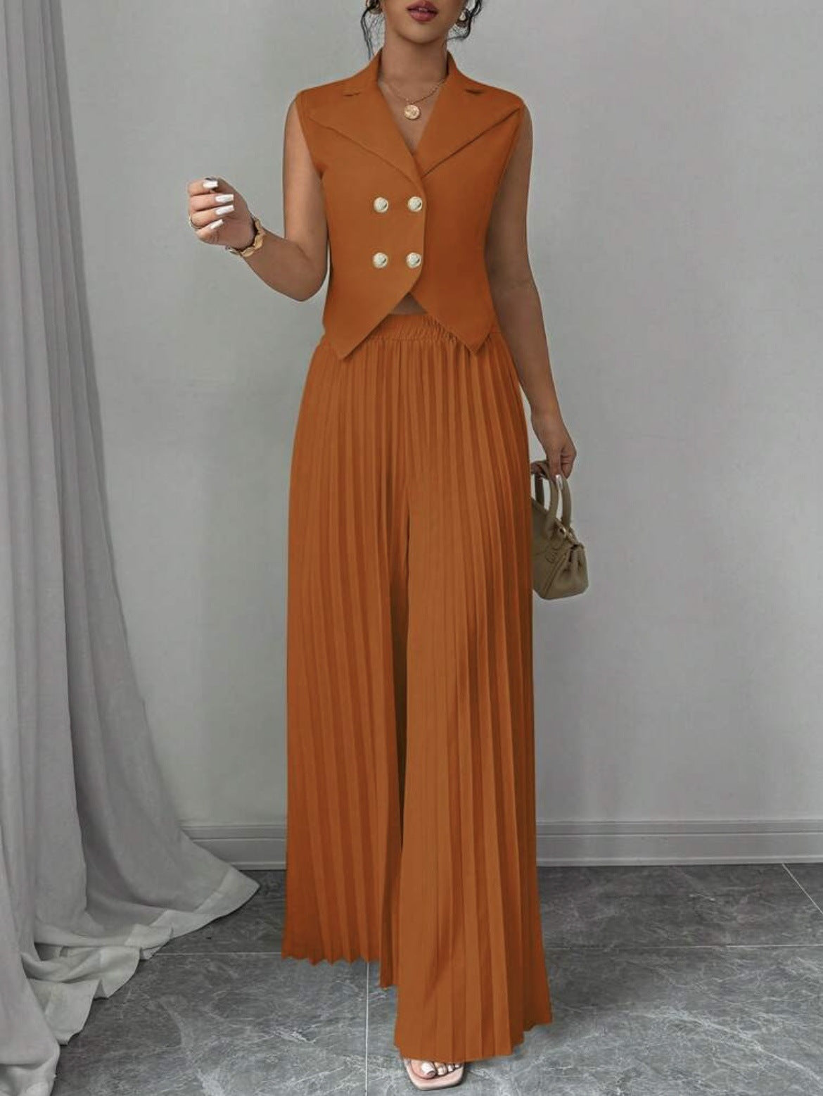 Vest Pants Two-piece Trousers Suit Women