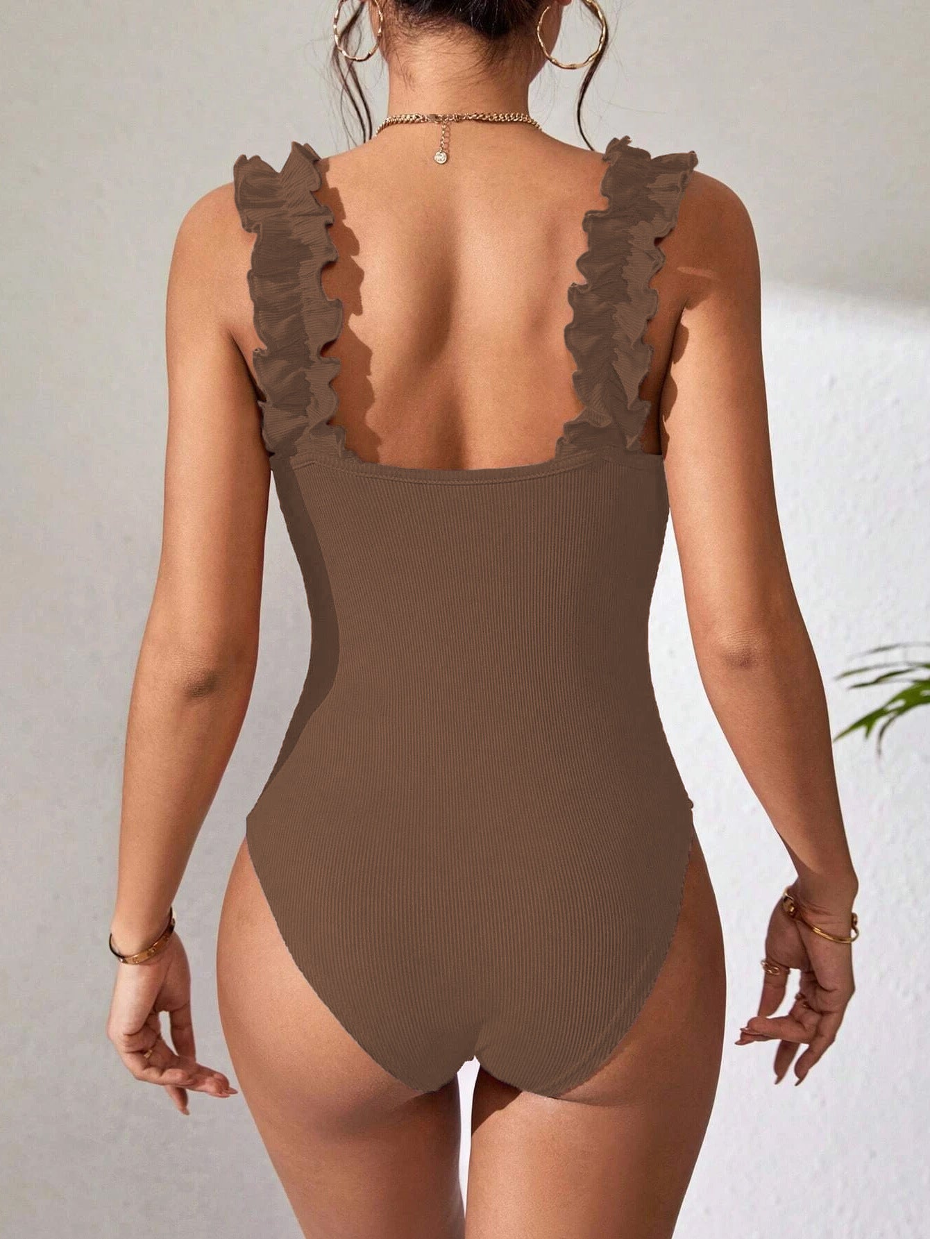Women's Knitted Vest Top Sleeveless Bodysuits