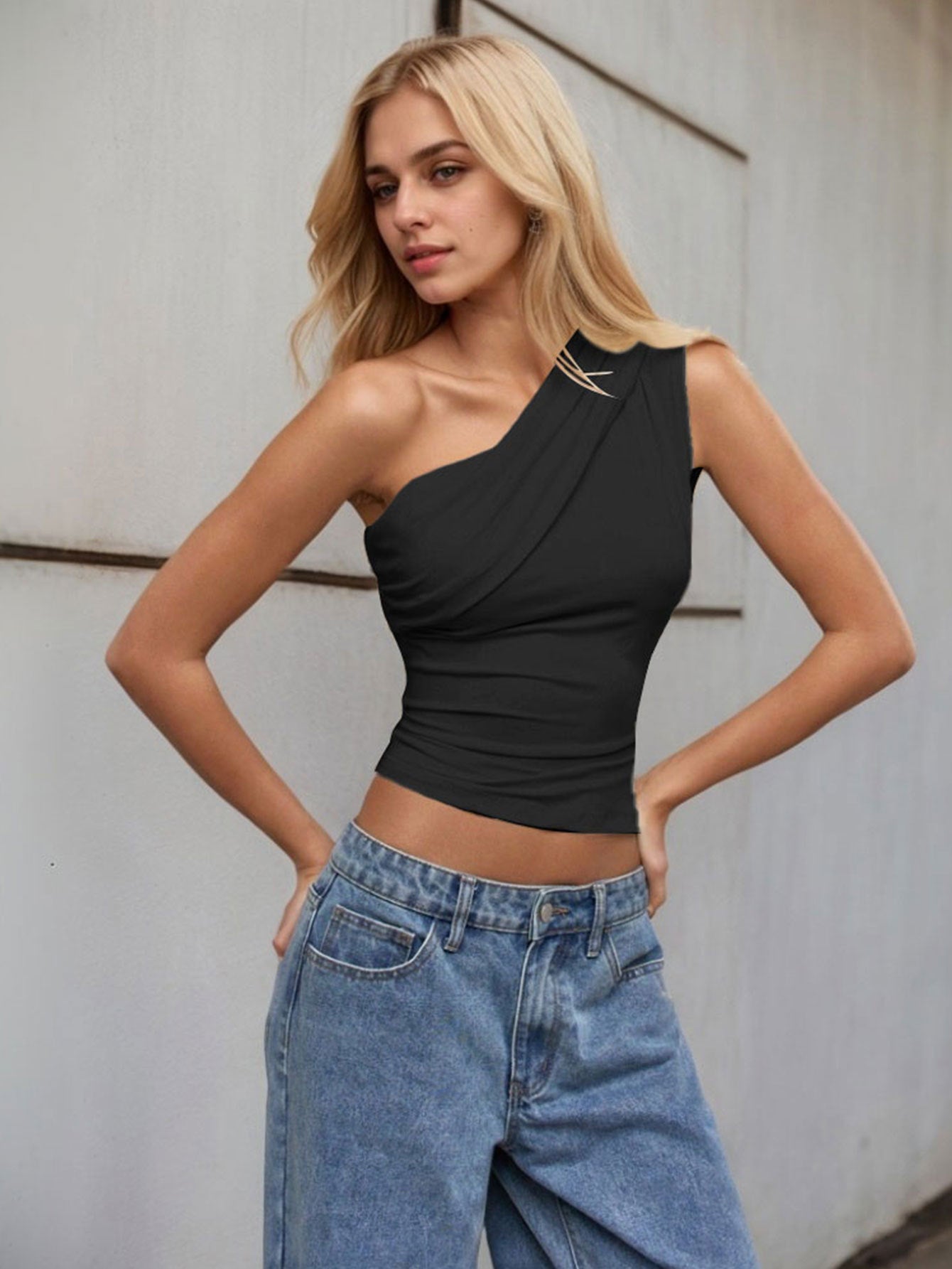 Women Sexy T-Shirt Summer Off-Shoulder Tank Top