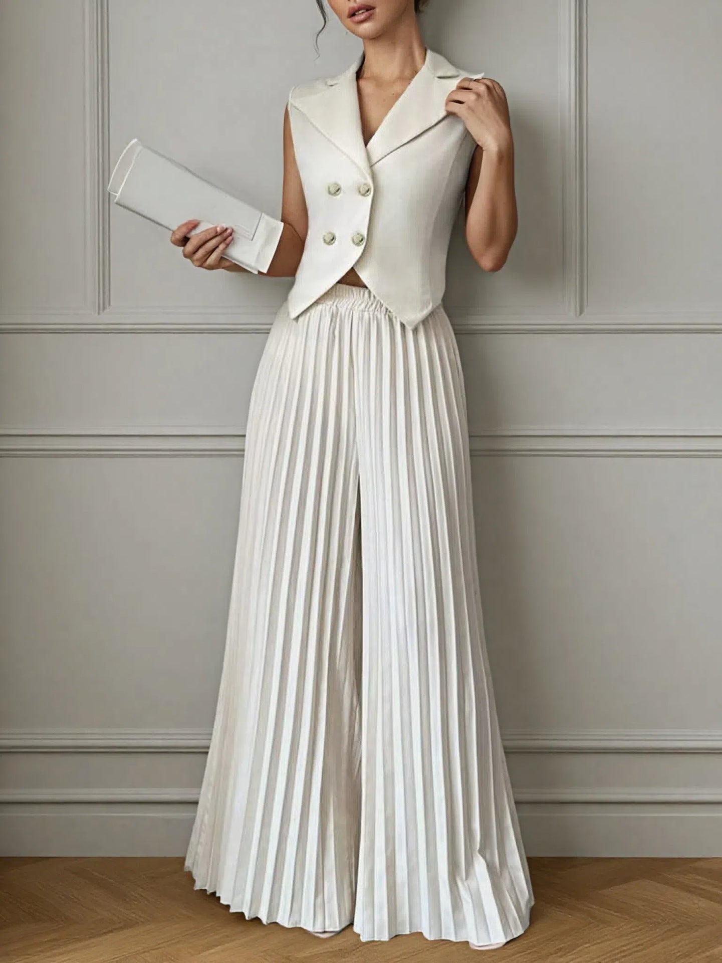 Vest Pants Two-piece Trousers Suit Women