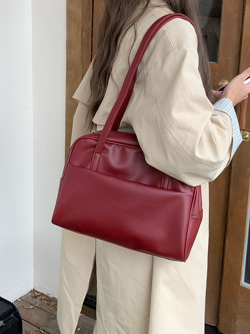 Women Shoulder Bag Vintage Underarm Bag Large Tote