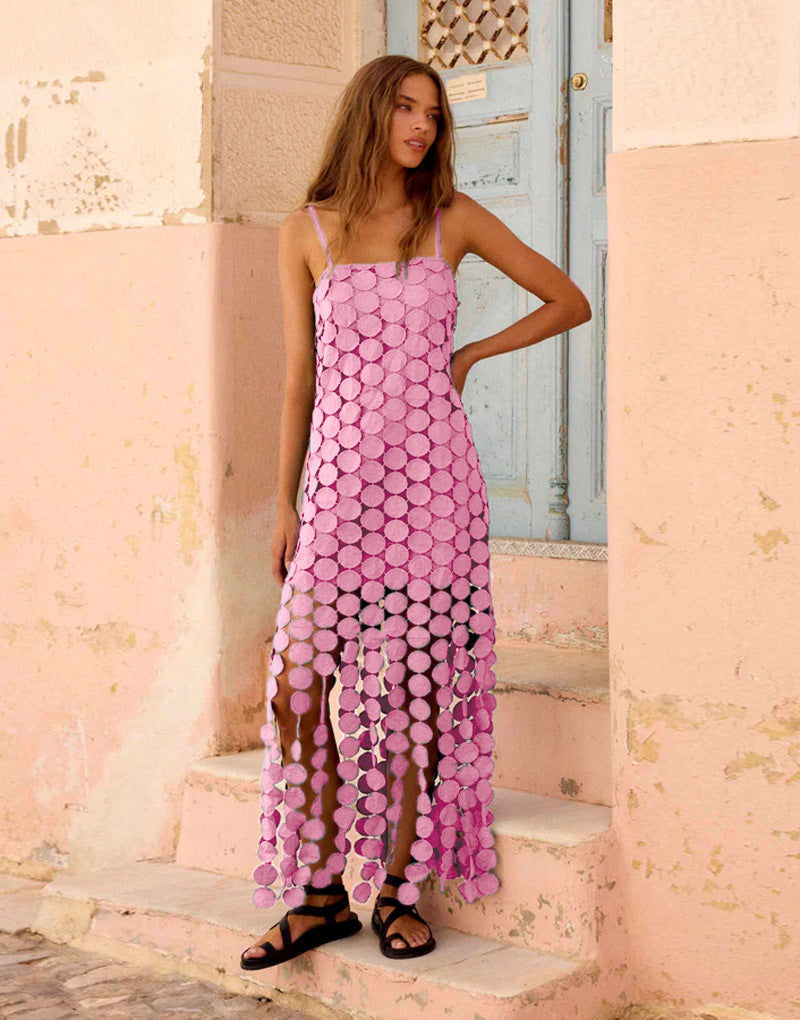 Women's Hollow Fashion Lace Dress Women's Dress