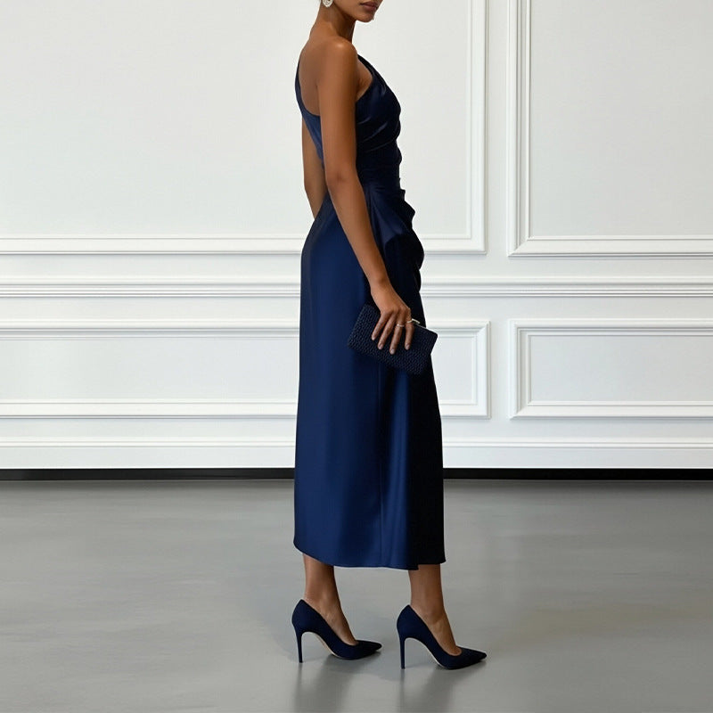 Women Sexy Elegant Off-Shoulder Evening Dress
