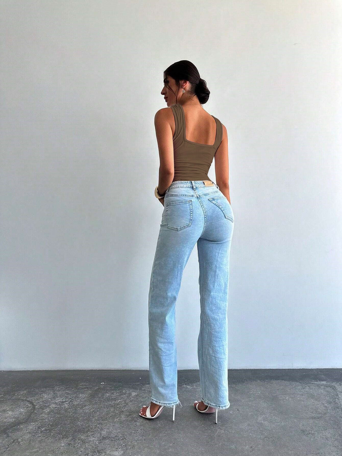 Women's Jumpsuit Summer Waist Skinny Bodysuits