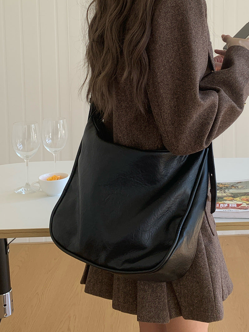 Women Large Capacity Retro Shoulder Bag Tote Bag