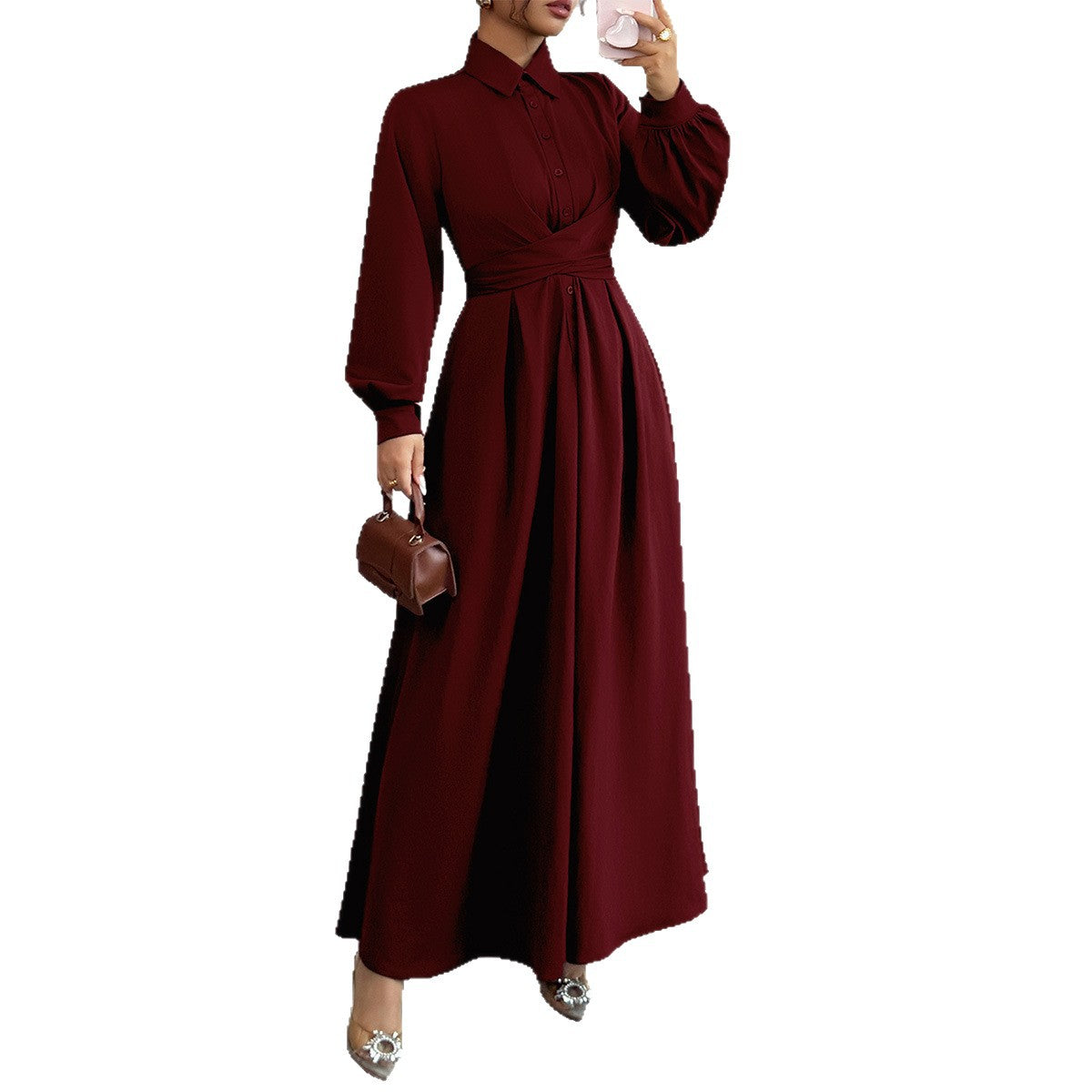 Long Sleeve Long Dress