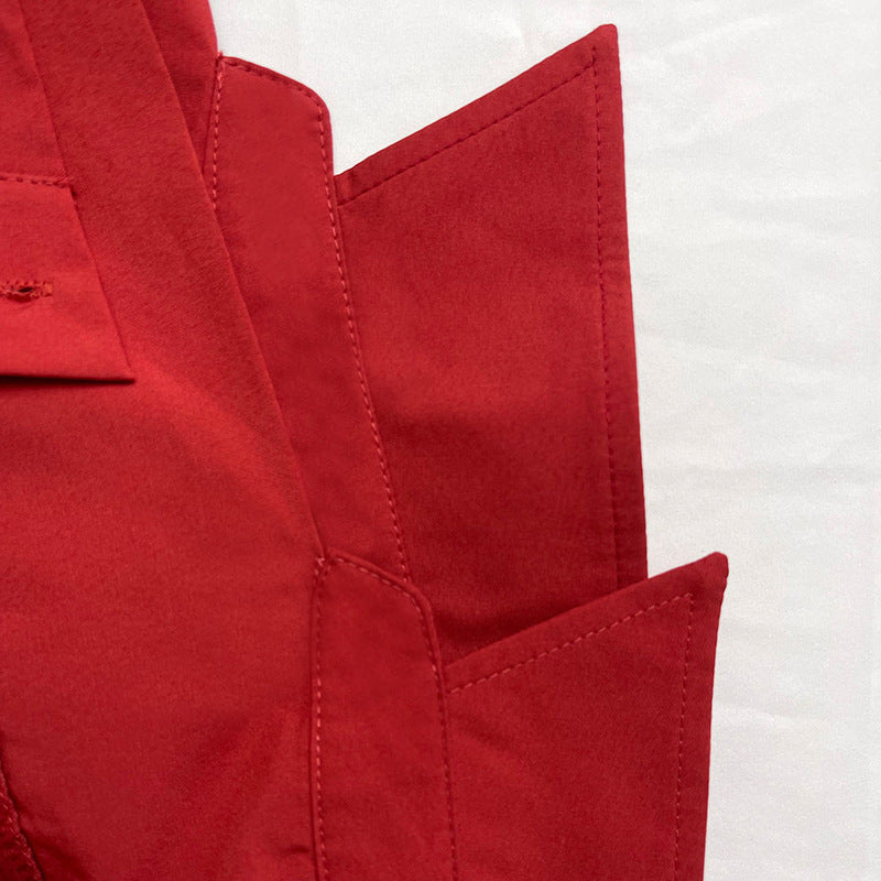 Women's Casual Style V-neck Printed Trousers Set