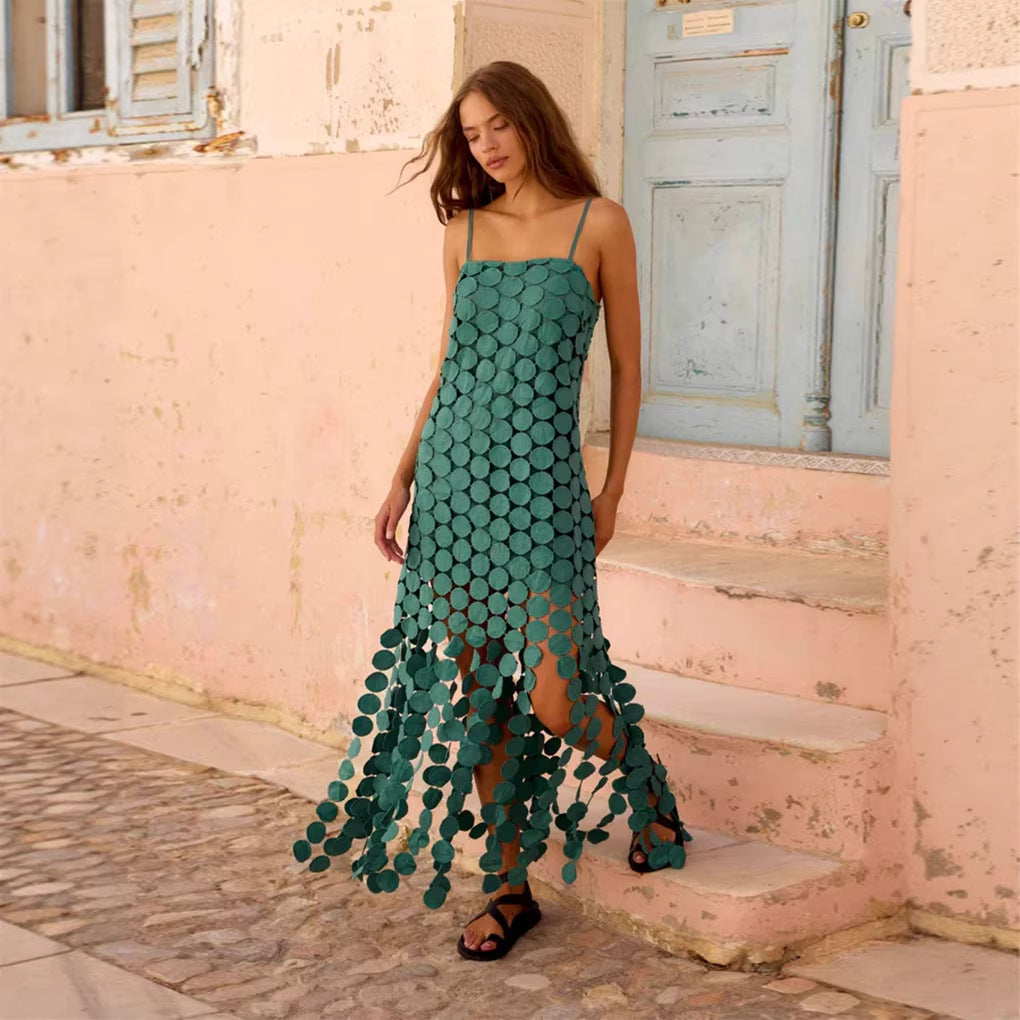Women's Hollow Fashion Lace Dress Women's Dress